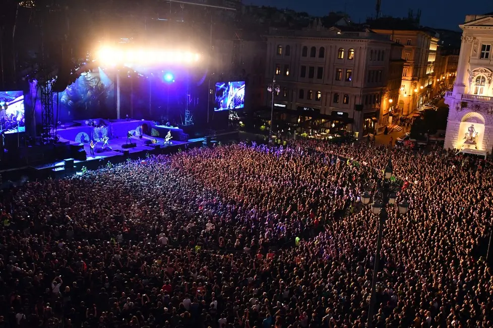 Foto Bruni Trieste 17.07.2018 Concerto Iron Maiden