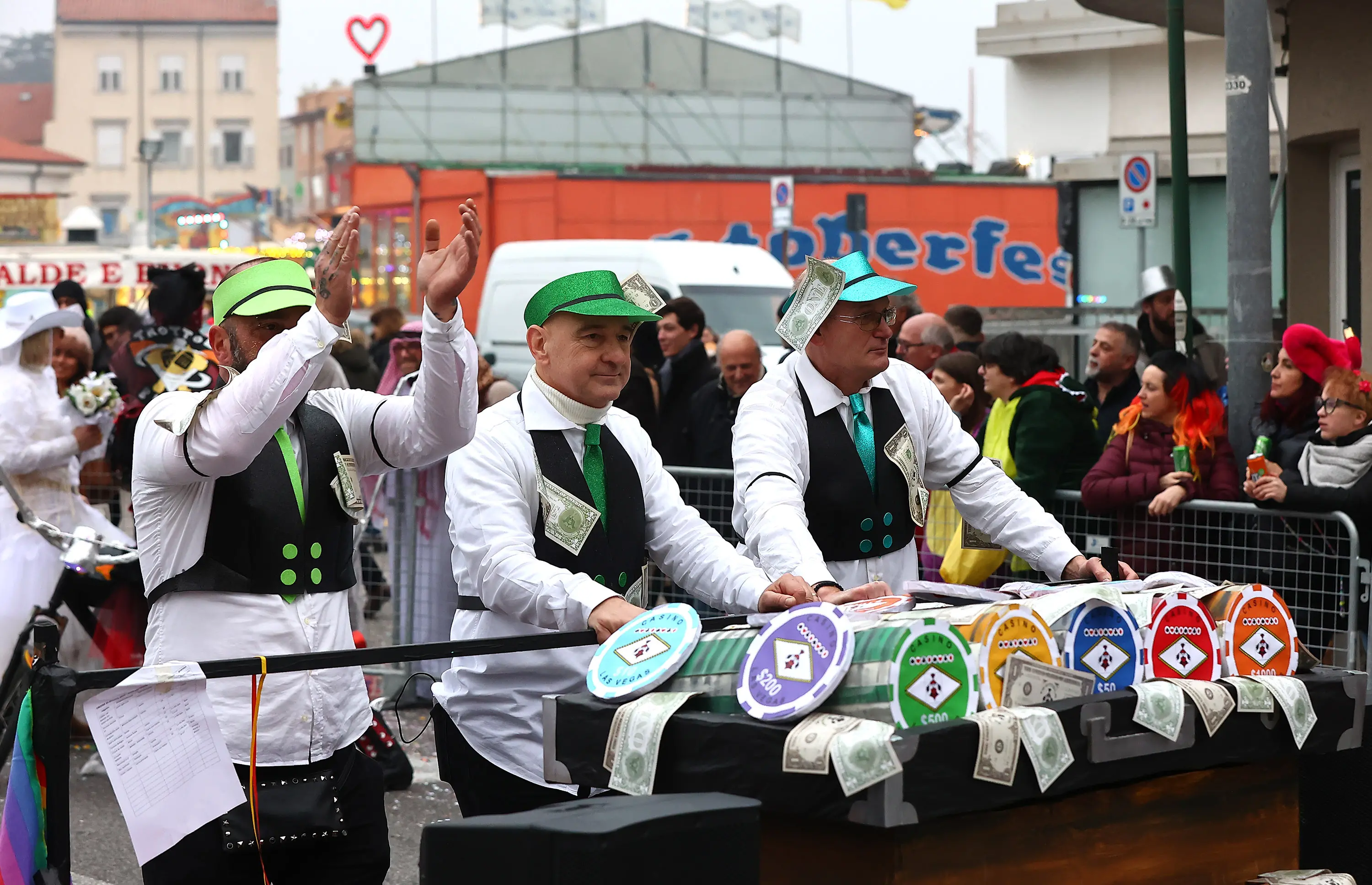 Lasorte Trieste 19/02/23 - Muggia, Carnevale, Trottola, Viva Las Vegas