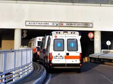 Un'ambulanza a Cattinara