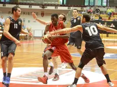 Foto Bruni 10.09.14 Basket Trieste:Amichevole con Udine-Akele