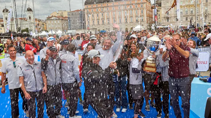 Le premiazioni alla Barcolana