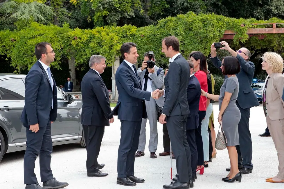 Silvano Trieste 2018-09-14 Il Presidente Conte, Castello di Miramare