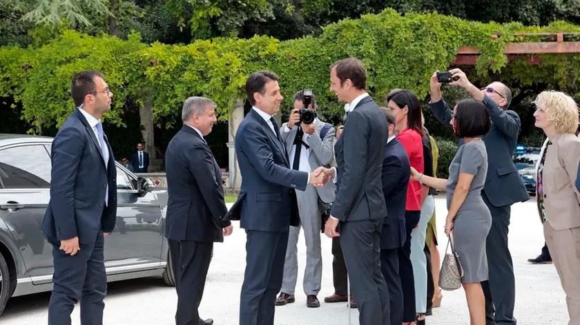 Silvano Trieste 2018-09-14 Il Presidente Conte, Castello di Miramare