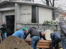 Guido Botteri è stato sepolto nel piccolo cimitero della natia Strembo