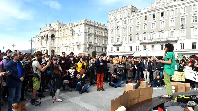 Foto BRUNI 15.03.2019 Manifestazione dei giovani Pro-clima