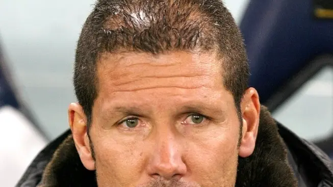 Roma, 16.02.12, Stadio Olimpico, UEFA Europa League 2011/2012 - 7a giornata - Lazio-Atletico Madrid - Diego Simeone