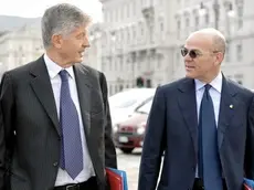 Gabriele Galateri e Mario Greco sulle rive di Trieste