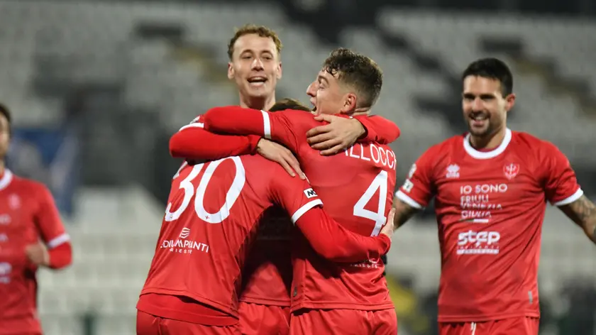 Pro Vercelli - Triestina. Foto Lasorte