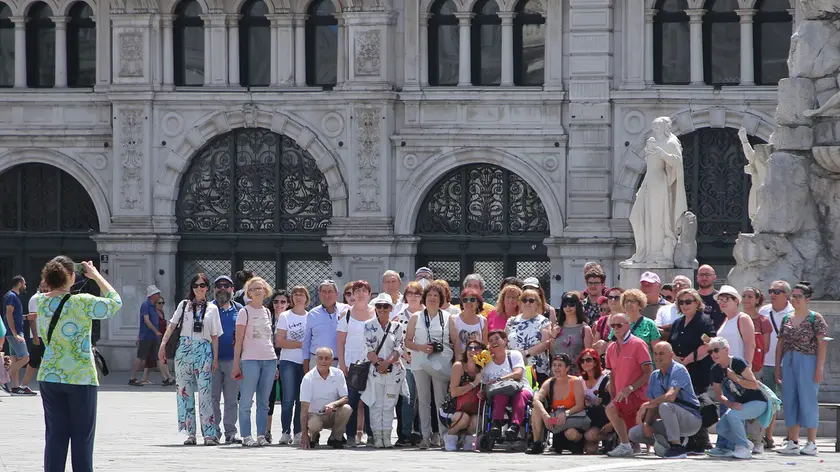 Lasorte Trieste 05/06/22 - Piazza Unita', Turisti