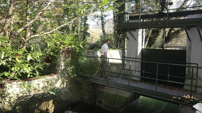 Lasorte Trieste 17/11/12 - Villaggio del Pescatore, Bocca Timavo, Lavori Pulizia, Vecchio Mulino