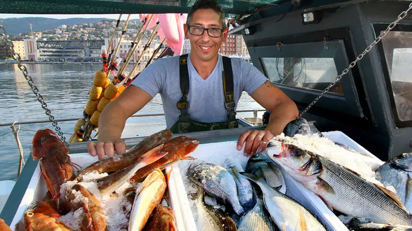 Lasorte Trieste 01/10/19 - Molo Audace, Barca Pescatore, Vendita Diretta Pesce