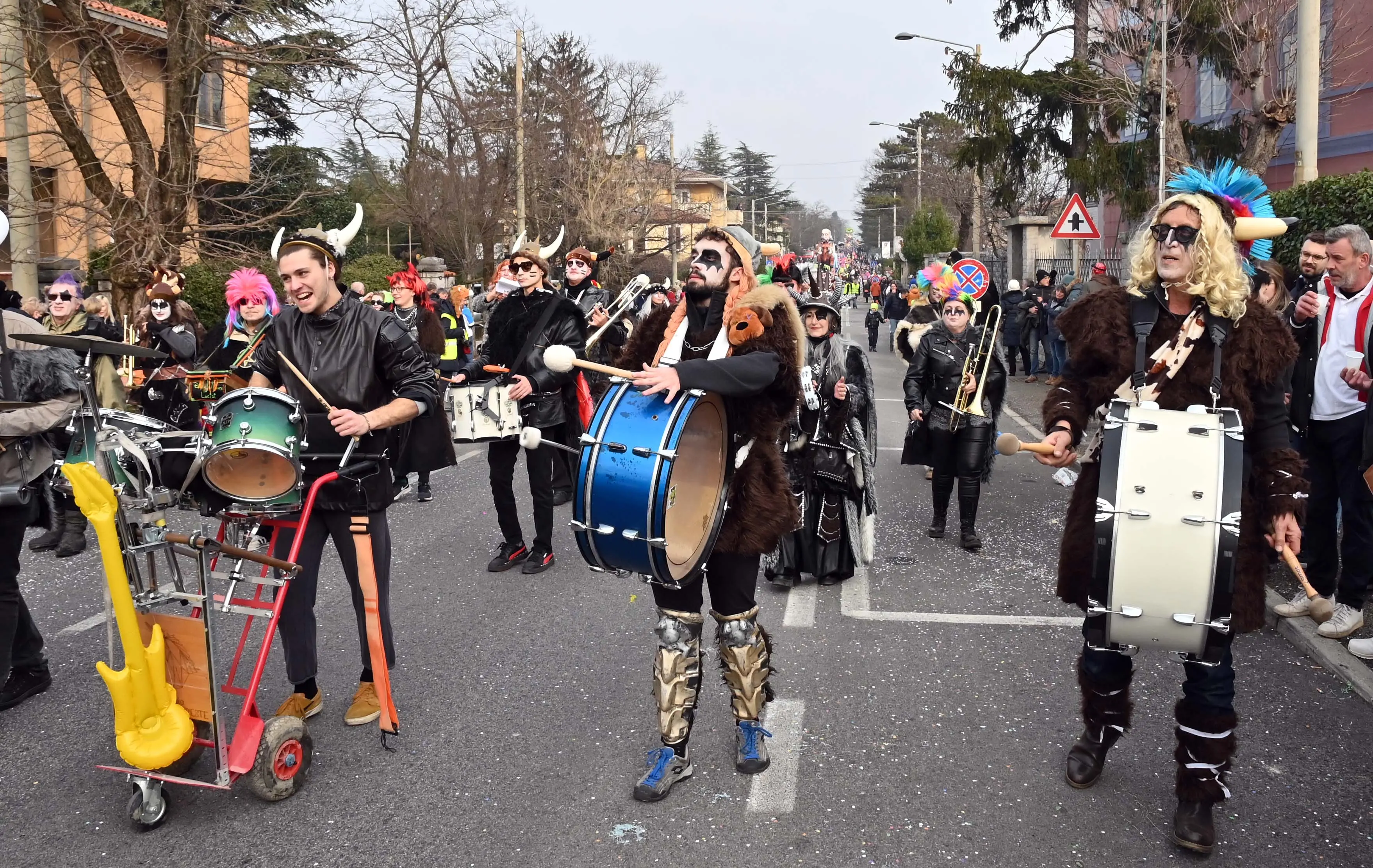 Foto Bruni Trieste 18.02.23 Opicina-Carnevale Carsico