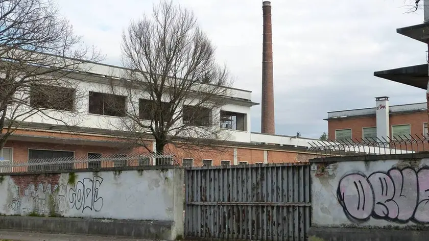 Bumbaca Gorizia 06.12.2019 ciminiera ex tabacchificio © Foto Pierluigi Bumbaca