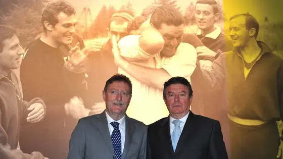 Foto BRUNI TRieste 14.05.12 Mostra Nereo Rocco-Inaugurazione e vernice coi VIP-Tito e Bruno Rocco