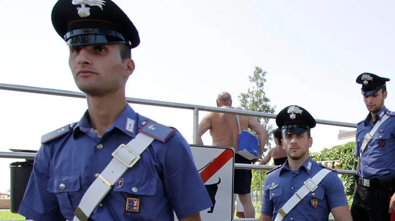 Carabinieri in una foto di archivio