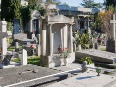 Una tomba al cimitero di San'Anna