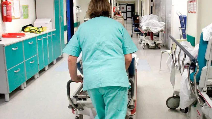 Il Pronto soccorso dell’ospedale di San Polo (Foto Bonaventura)