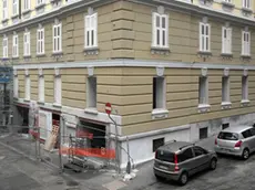 Lasorte Trieste 02/01/16 - Scala Belvedere 4 ang. Via Boccaccio, Palazzo in ristrutturazione