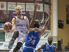 Foto BRUNI Trieste 01.12.2019 Basket serie A1-Pallacanestro TS- Treviso:Justice