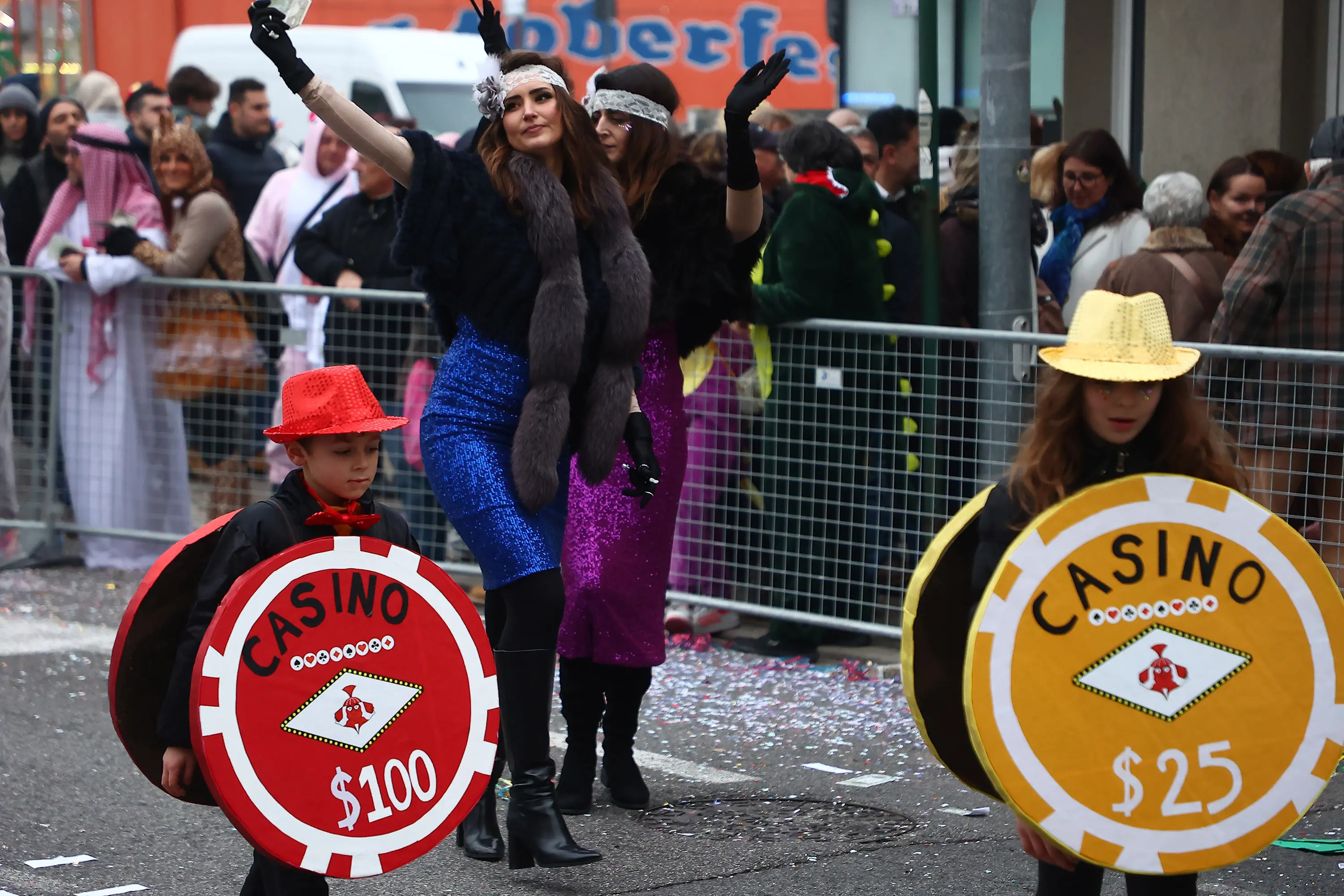 Lasorte Trieste 19/02/23 - Muggia, Carnevale, Trottola, Viva Las Vegas