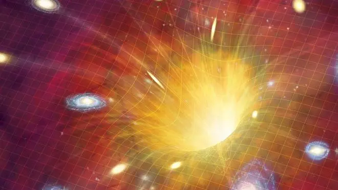 Big Bang, conceptual --- Image by © Mark Garlick/Science Photo Library/Corbis