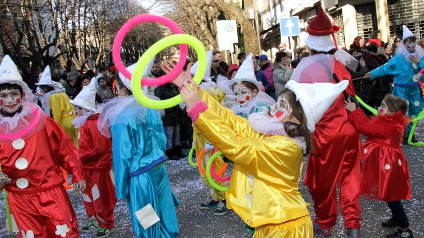 Un momento della sfilata a Monfalcone (foto Bonaventura)