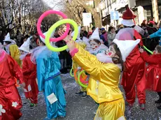 Un momento della sfilata a Monfalcone (foto Bonaventura)