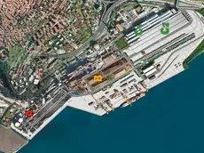 Il rendering del progetto industriale Arvedi per l'area dello stabilimento di Servola