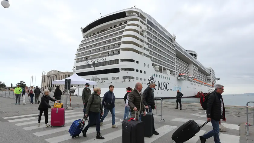 Lasorte Trieste 09/04/22 - Nave MSC Fantasia