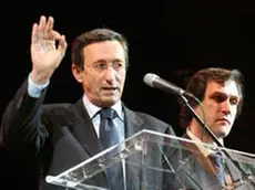 Roberto Menia con Gianfranco Fini