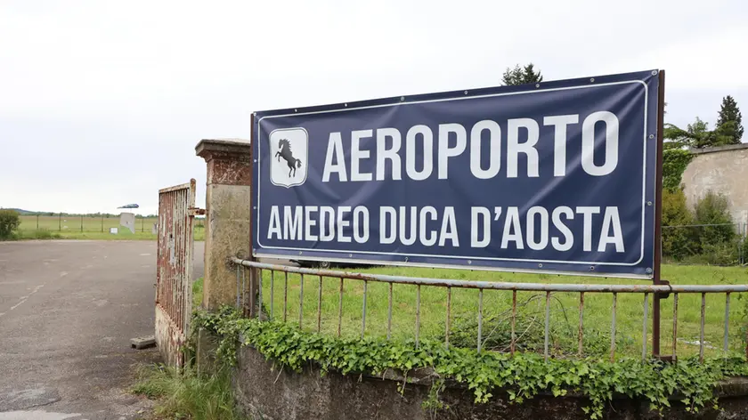 L'area della aeroporto di Gorizia (Bumbaca)