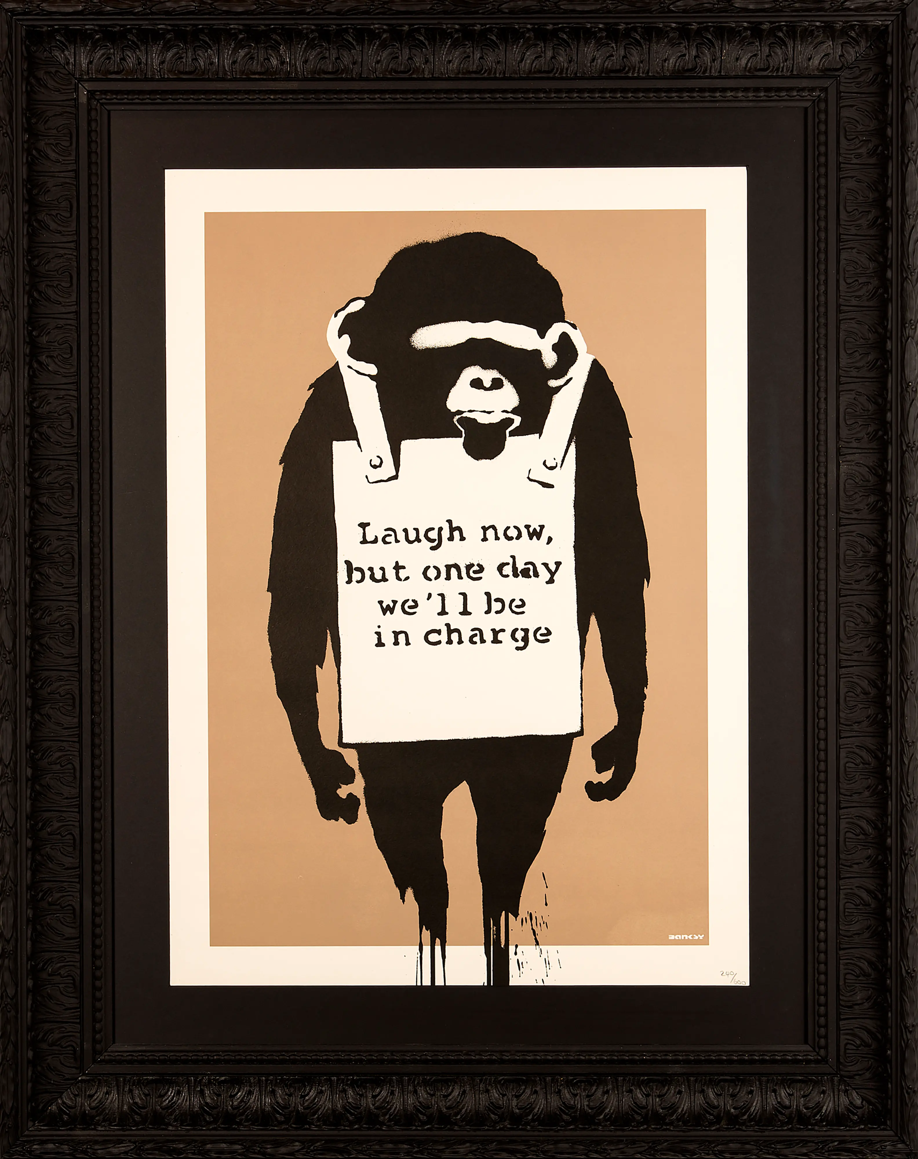 A Trieste il Salone degli Incanti, in Riva Nazario 1, si prepara ad accogliere una mostra non autorizzata di Banksy, “The Great Communicator (Unauthorized exhibition)”, che sarà visitabile dal 25 novembre al 10 aprile 2023. La mostra, curata da Gianni Mercurio, raccoglie una sessantina di opere, tra illustrazioni, video e oggetti dell'artista, la cui identità rimane sconosciuta. Ecco una carrellata delle sue opere