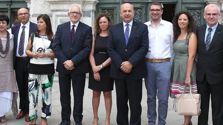 Lasorte Trieste 01/07/16 - Piazza Unità, Presentazione Giunta Dipiazza,