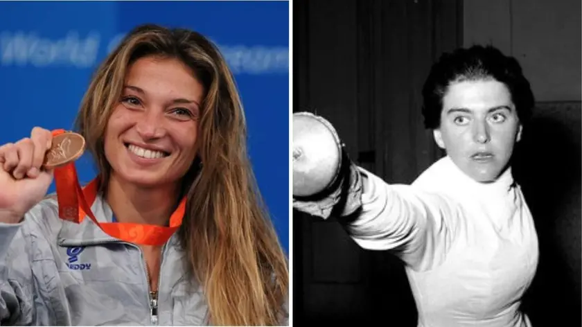 Margherita Granbassi e Irene Camber