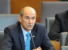 L'ex premier della Slovenia Janez Jansa