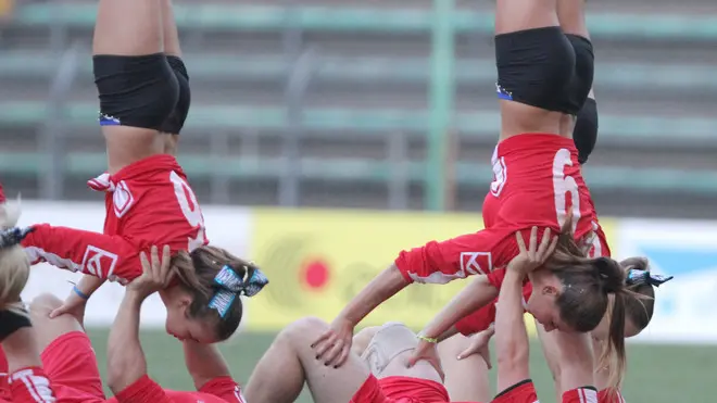 Lasorte Trieste 18/08/13 - Stadio Rocco, Coppa Italia, Triestina - Monfalcone, Cheerleaders