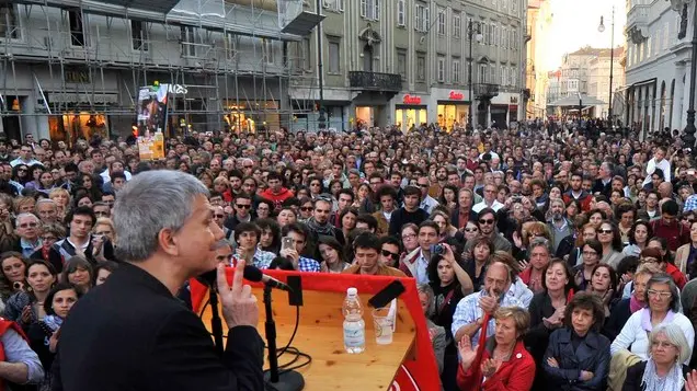 BRUNI TRIESTE 06 05 2011 Niki Vendola