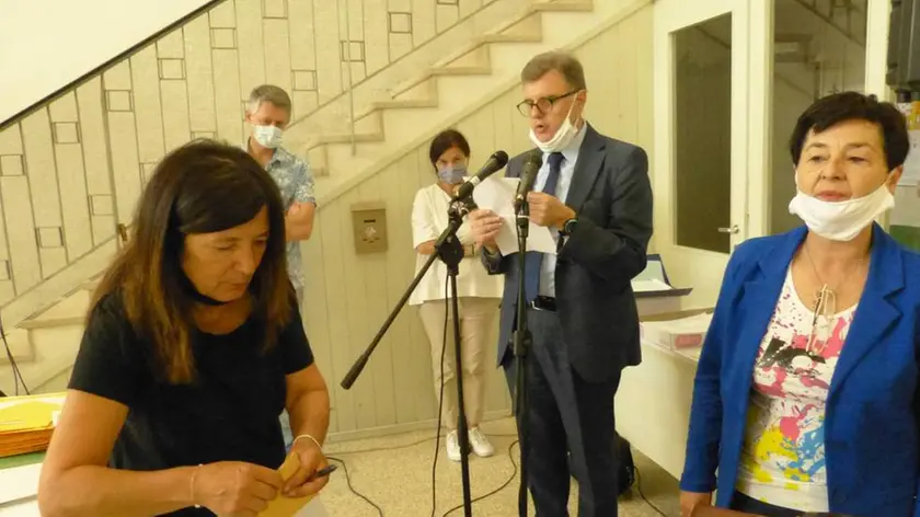 Bumbaca Gorizia 03.07.2020 Concorso impiegato cat D in Comune © Foto Pierluigi Bumbaca