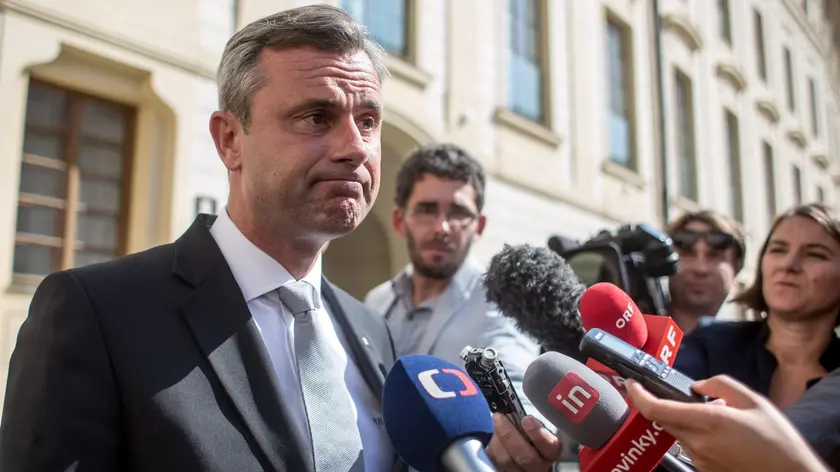 Hofer, candidato Fpo alle elezioni presidenziali austriache