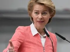 La presidente della Commissione europea Ursula von der Leyen