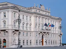 Il Palazzo sede della Regione autonoma Friuli Venezia Giulia in piazza Unità d'Italia a Trieste