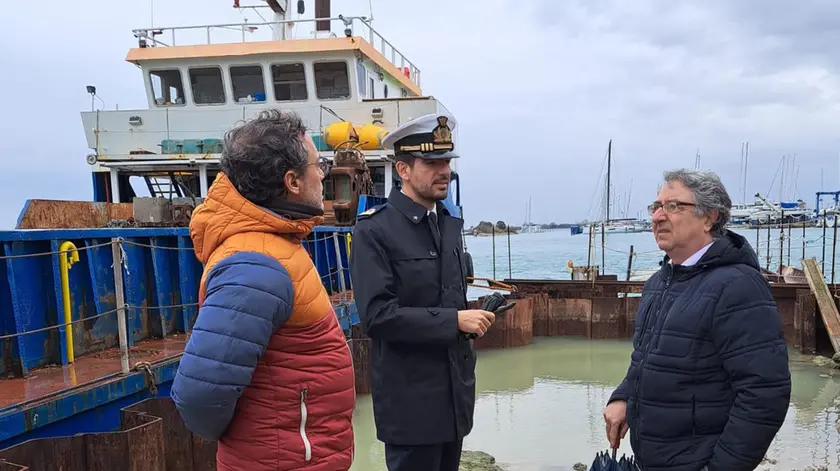 Il sopralluogo del commissario Viola in riva Dandolo
