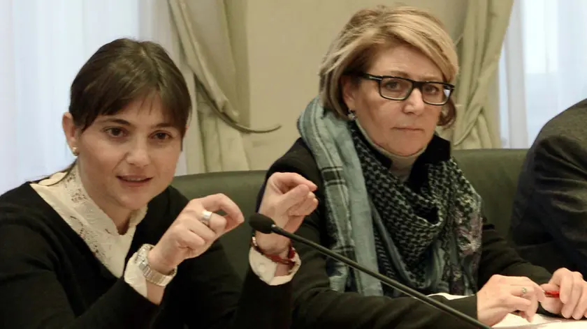 La presidente Debora Serracchiani e l'assessore alla sanità Maria Sandra Telesca