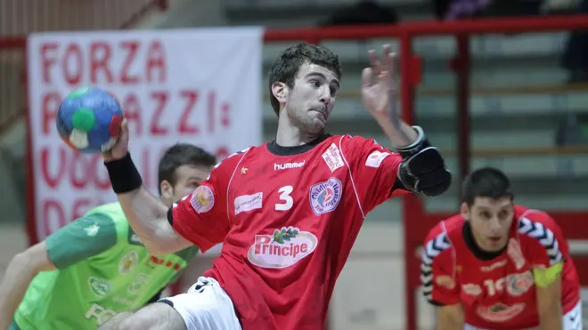 Lasorte Trieste 18/02/12 - Pallamano Trieste, Forst Bressanone, Radojkovic