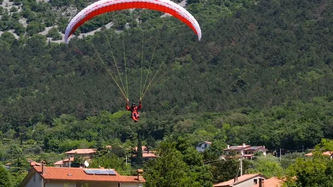 Silvano Trieste 10/05/2014 Parapendio