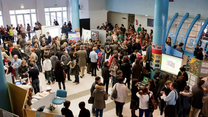 Silvano Trieste 26/11/2012 Stazione Marittima, incontro di orientamento per la scelta scolastica dopo le scuole medie