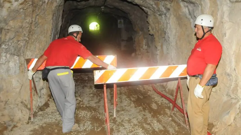 Bumbaca Gorizia 13.06.2014 Lavori cannoniera San Michele Fotografia di Pierluigi Bumbaca