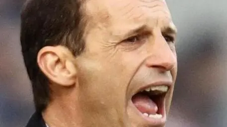 Juventus' head coach Massimiliano Allegri reacts during the Italian Serie A soccer match US Sassuolo vs Juventus FC at Mapei Stadium in Reggio Emilia, Italy, 29 January 2017. ANSA/ELISABETTA BARACCHI
