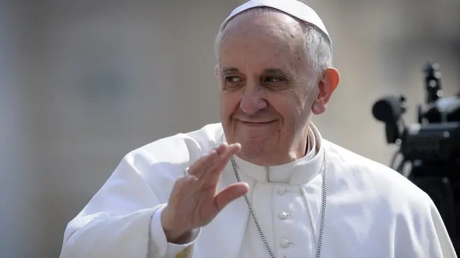 17/04/2013 Città del Vaticano, Piazza San Pietro Udienza generale del mercoledì presieduta da papa Francesco