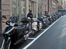 Lasorte Trieste 04/11/15 - Via S.Spiridione, Nuovi Parcheggi per Moto